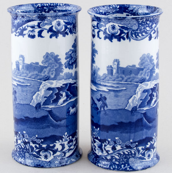 Vases Pair Spill c1890